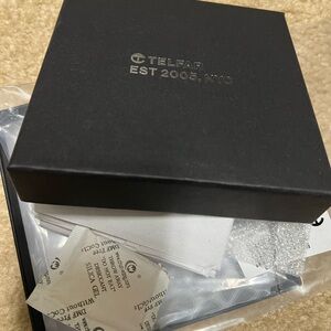 Telfar Wallet BLACK “ALL LEATHER not VEGAN”